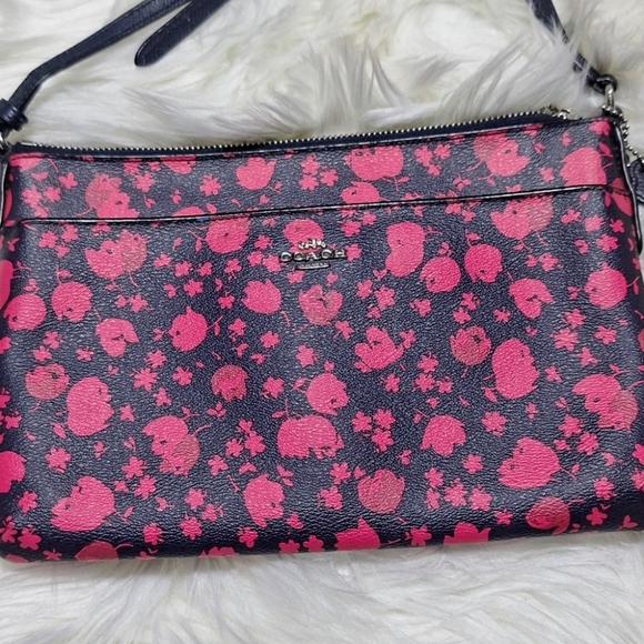 Coach Black and Pink Crossbody Bag - Picture 3 of 7